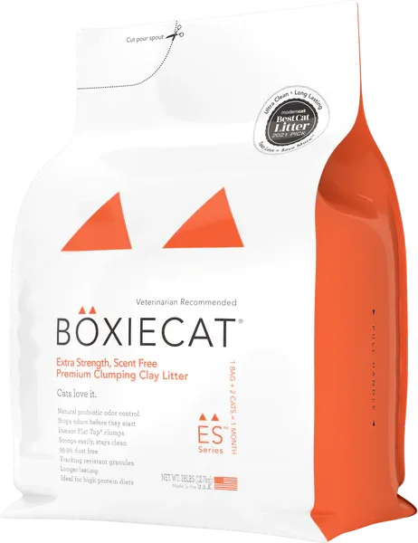 Boxiecat Extra Strength Premium Clumping Clay Cat Litter