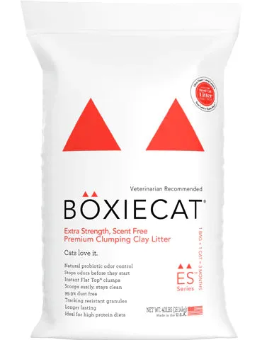 Boxiecat Extra Strength Premium Clumping Clay Cat Litter