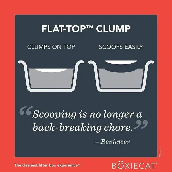 Boxiecat Extra Strength Scent-Free Premium Clumping Clay Cat Litter, 28lb