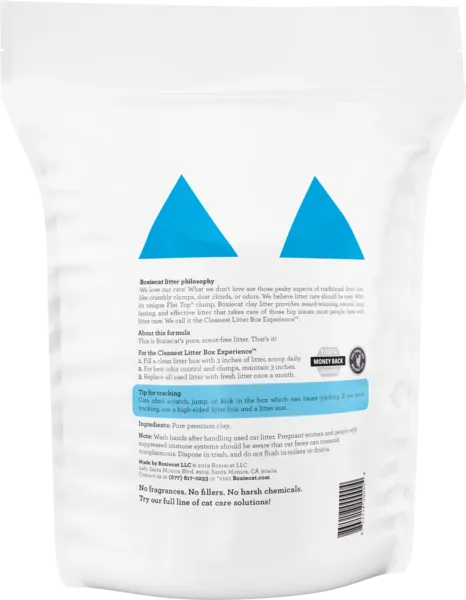 Boxiecat Scent-free Premium Clumping Clay Cat Litter