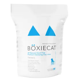 Boxiecat Scent Free Premium Clumping Clay Cat Litter