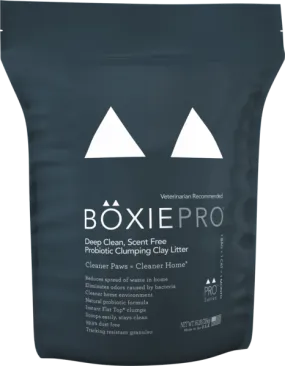 BoxiePro® Deep Clean Probiotic Clay Cat Litter