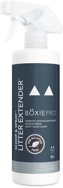 BoxiePro® Scoop & Spray Litter Extender™
