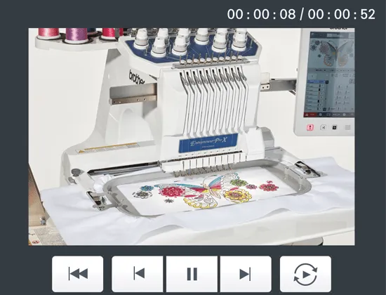 Brother Entrepreneur PRO PR1055X 10 Needle Embroidery Machine