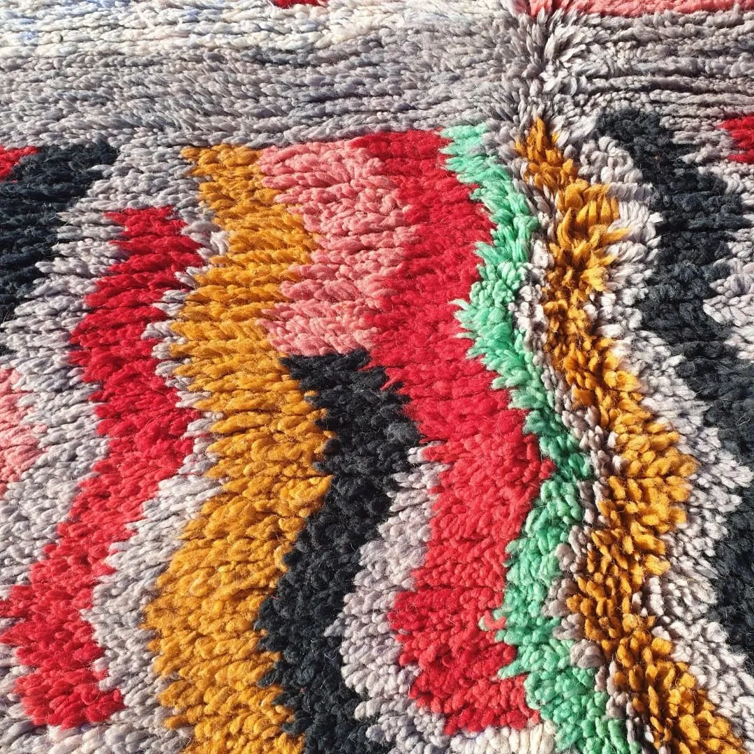 Canela - Boujad 5x9 Moroccan Rug | Colorful Handmade wool Carpet | 9x5 Ft | 2,75x1,50 m