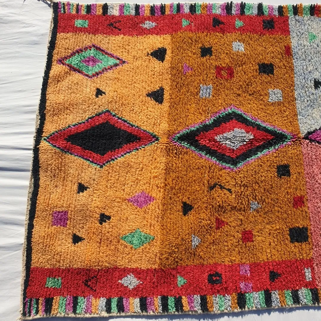 Canela - Boujad 5x9 Moroccan Rug | Colorful Handmade wool Carpet | 9x5 Ft | 2,75x1,50 m