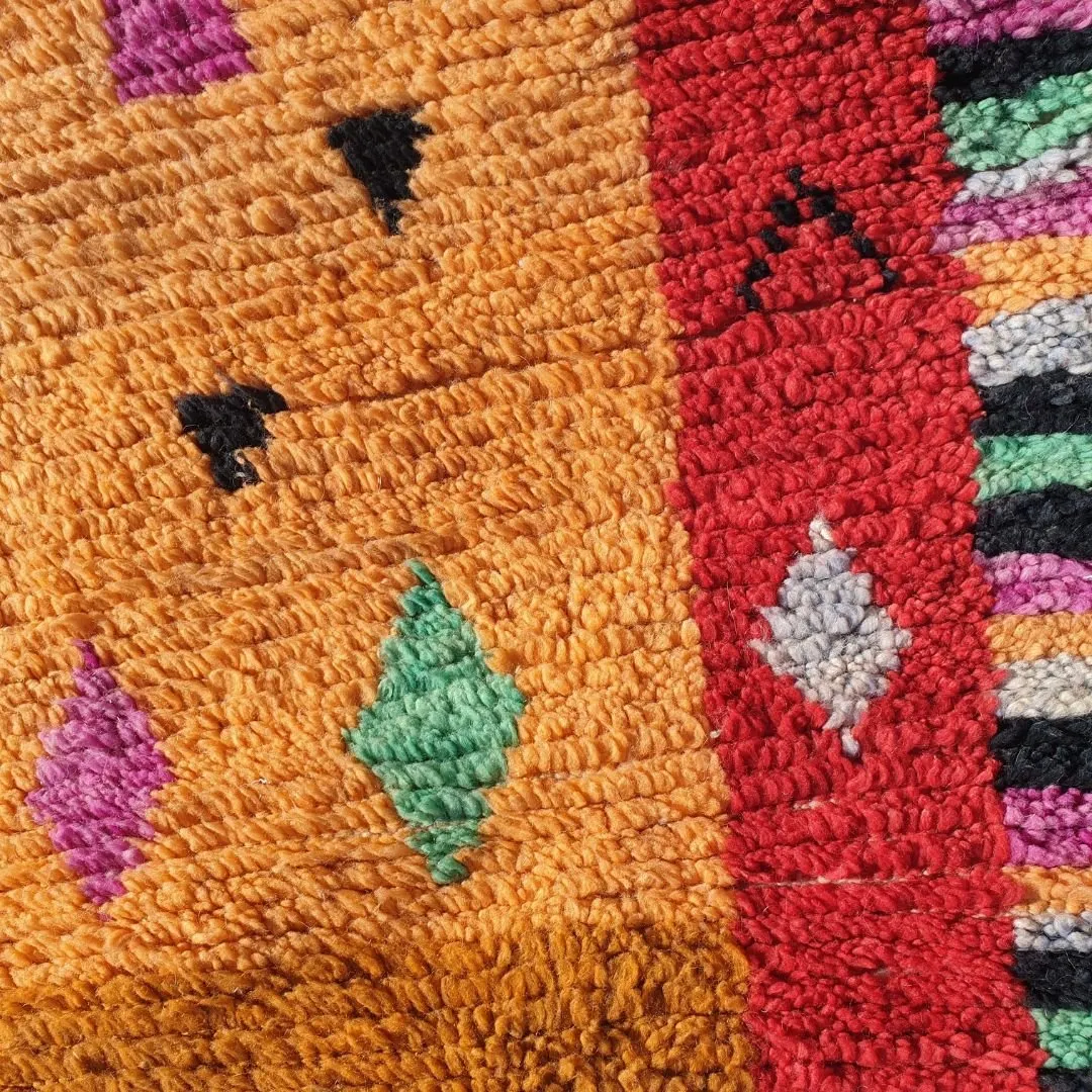 Canela - Boujad 5x9 Moroccan Rug | Colorful Handmade wool Carpet | 9x5 Ft | 2,75x1,50 m