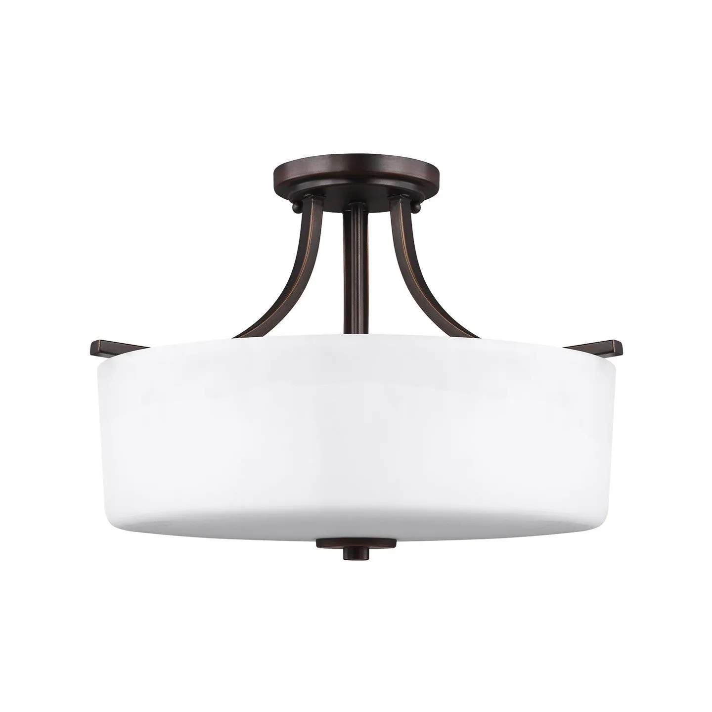 Canfield 3-Light Semi-Flush Mount