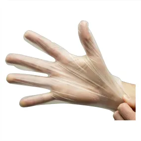 Cast Polyethylene CPE Gloves Disposable (10x200ct)  Tax lrg