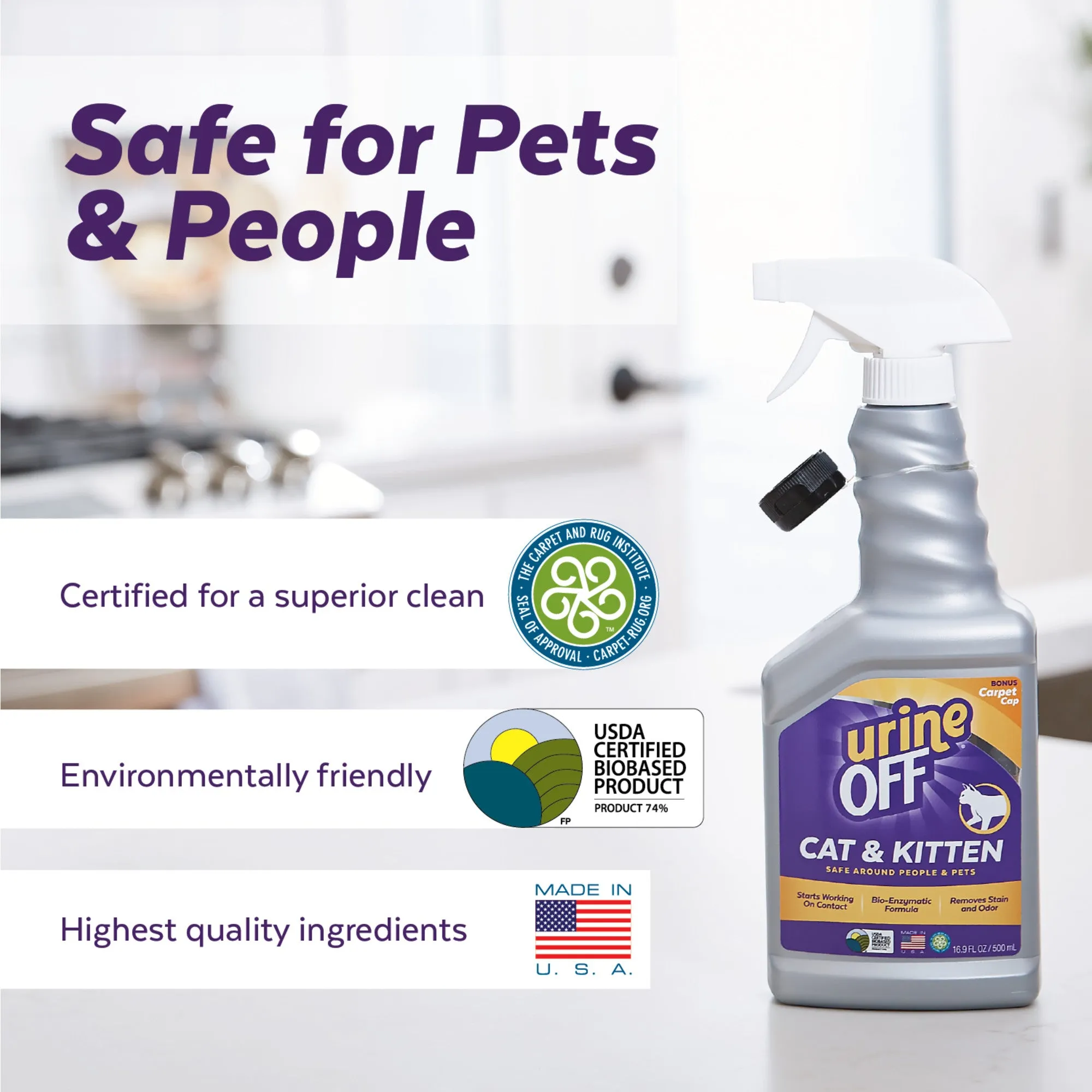 Cat & Kitten Stain & Odor Remover