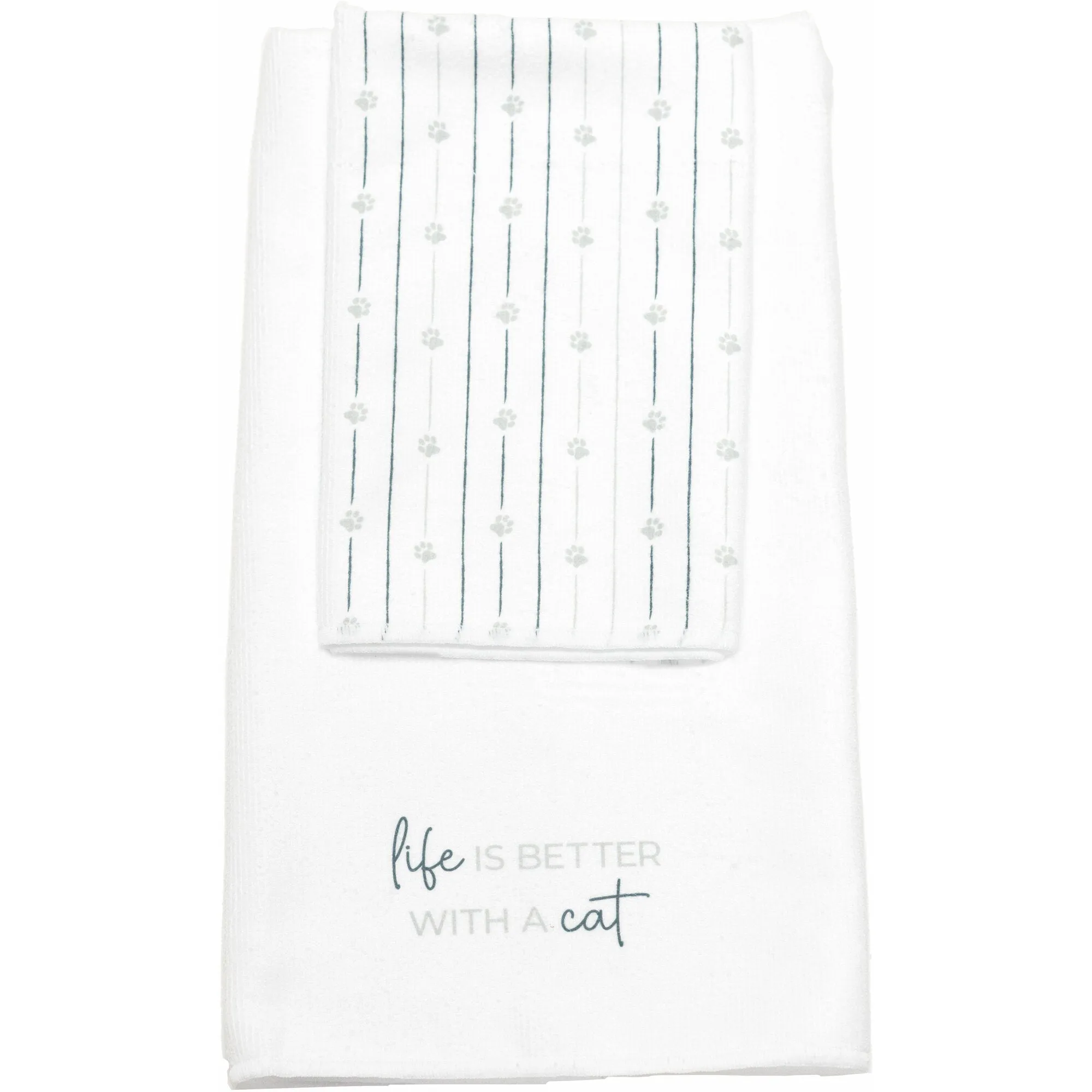 Cat Hand & Fingertip Towel Gift Set