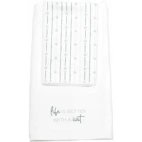 Cat Hand & Fingertip Towel Gift Set