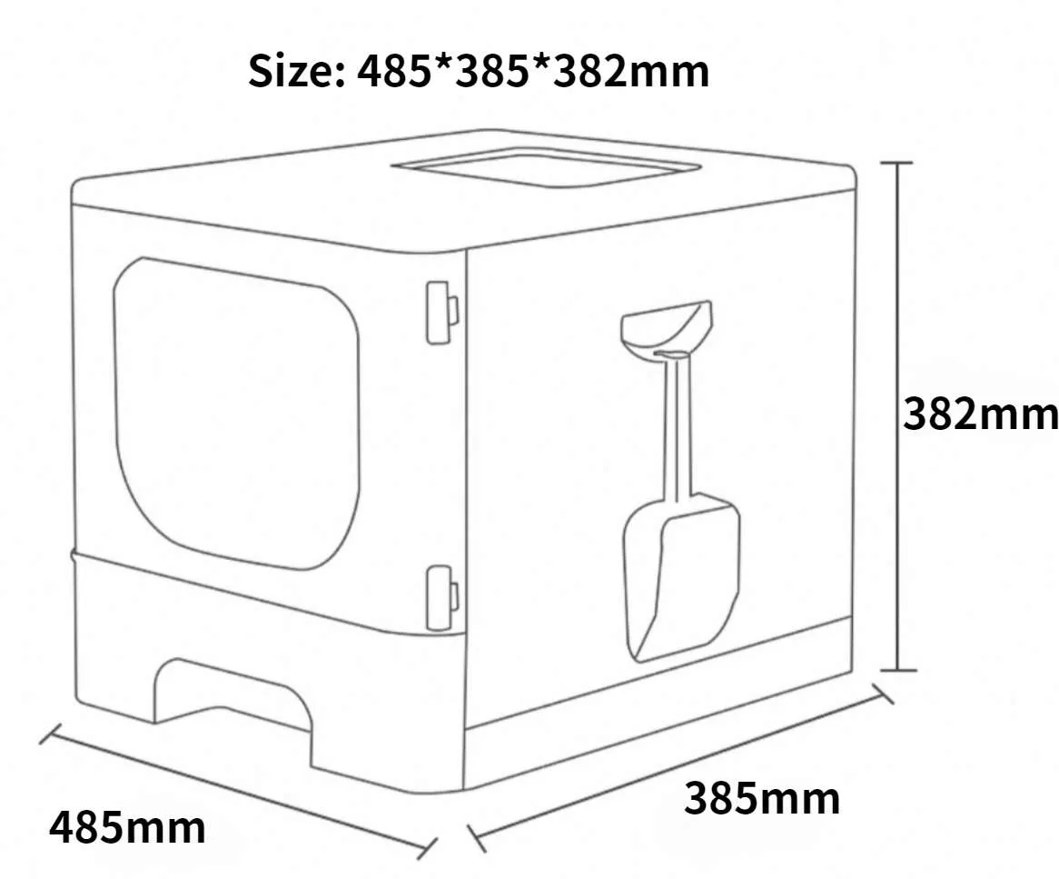 Cat Litter Box Large Pan