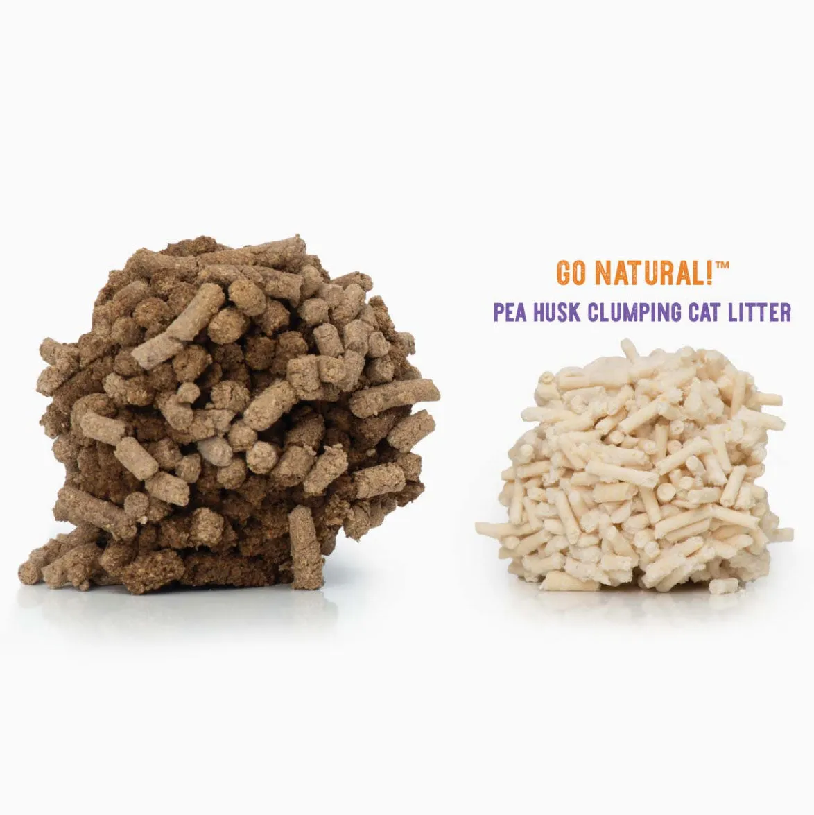 Catit Go Natural - Pea Husk Clumping Cat Litter - Vanilla   25% free