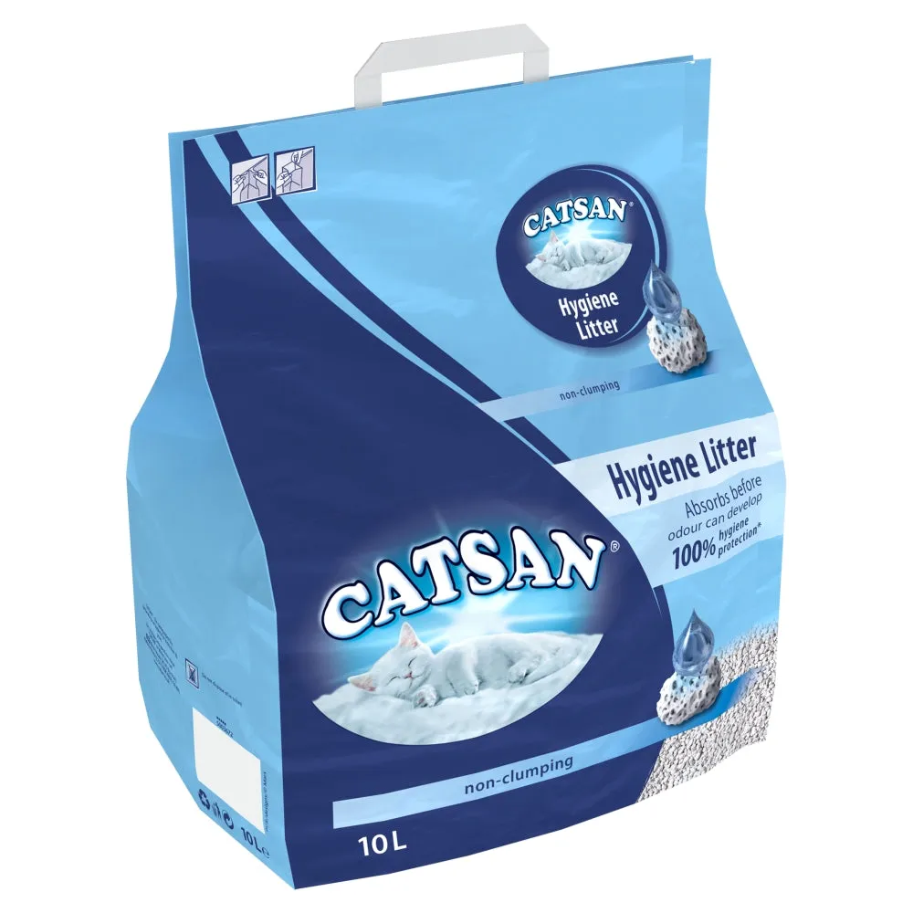 Catsan Hygiene Plus Non Clumping Cat Litter 10 Litre