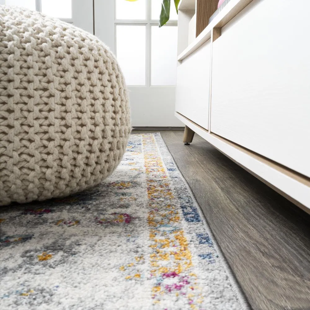 Cazombo Lorena Ornate Boho Medallion Area Rug