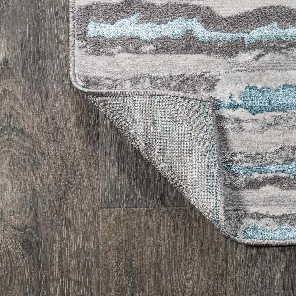 Chogolisa Batten Modern Stripe Area Rug