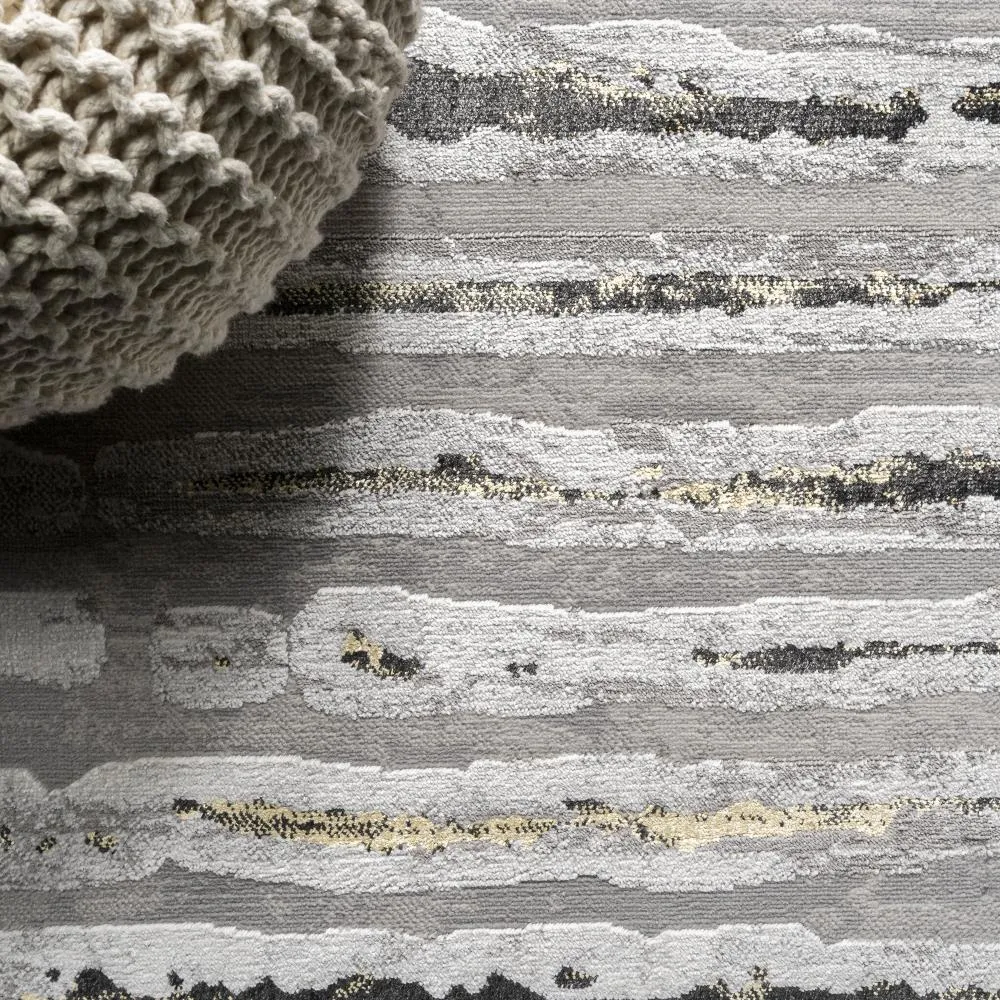 Chogolisa Batten Modern Stripe Area Rug