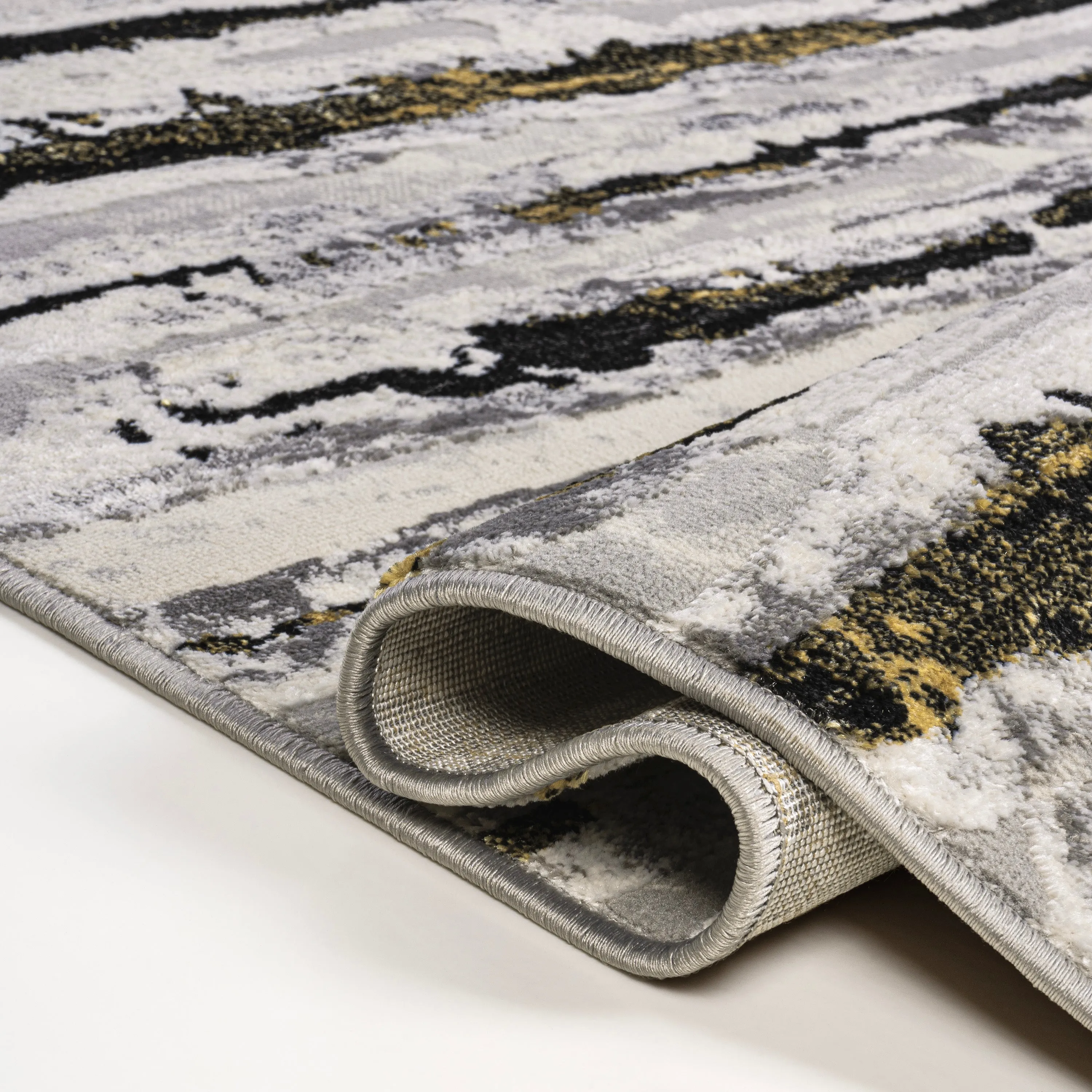 Chogolisa Batten Modern Stripe Area Rug