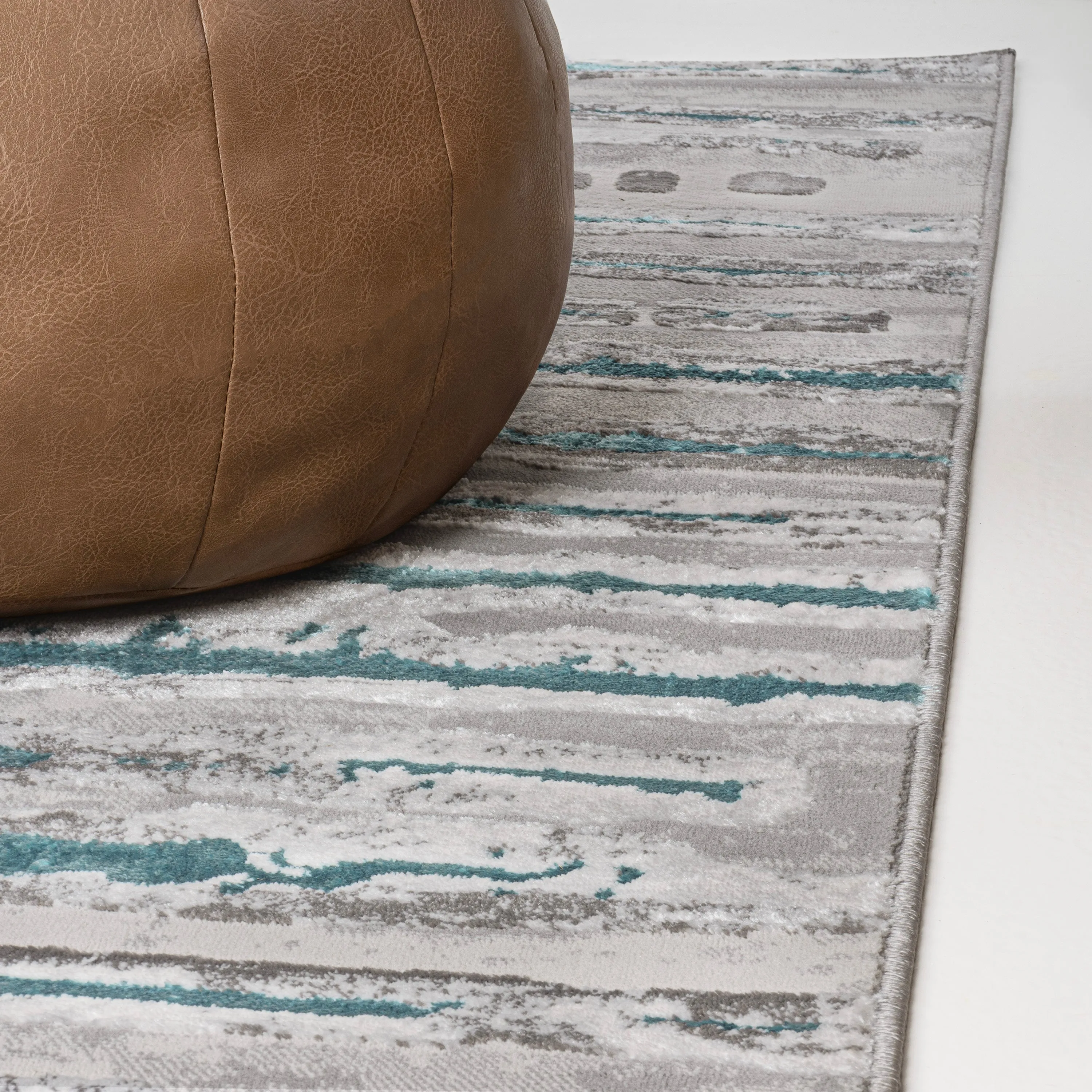Chogolisa Batten Modern Stripe Area Rug
