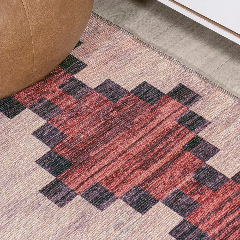 Craig Modern Trellis Kilim Area Rug