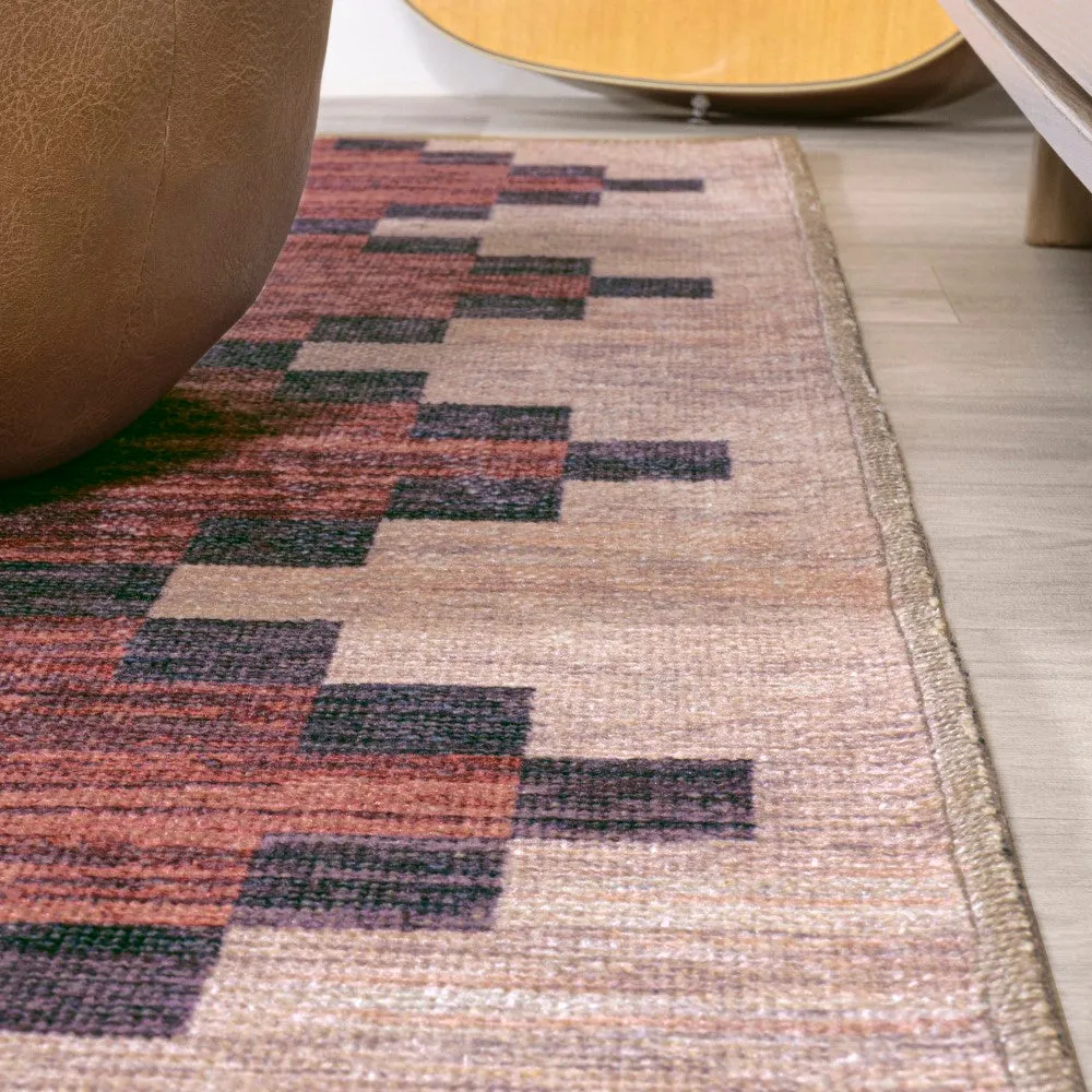 Craig Modern Trellis Kilim Area Rug