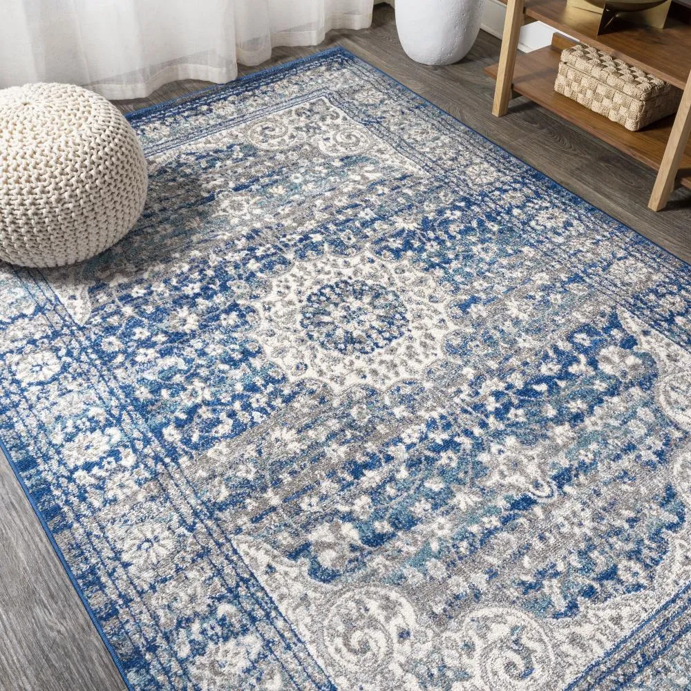 Crux Scala Ornate Bohemian Medallion Area Rug