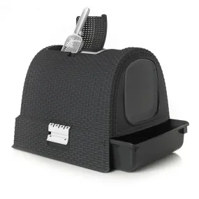 Curver Rattan Style Cat Litter Box