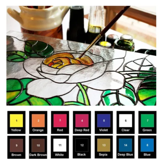 Dala Solvent Glass Stain 50ml