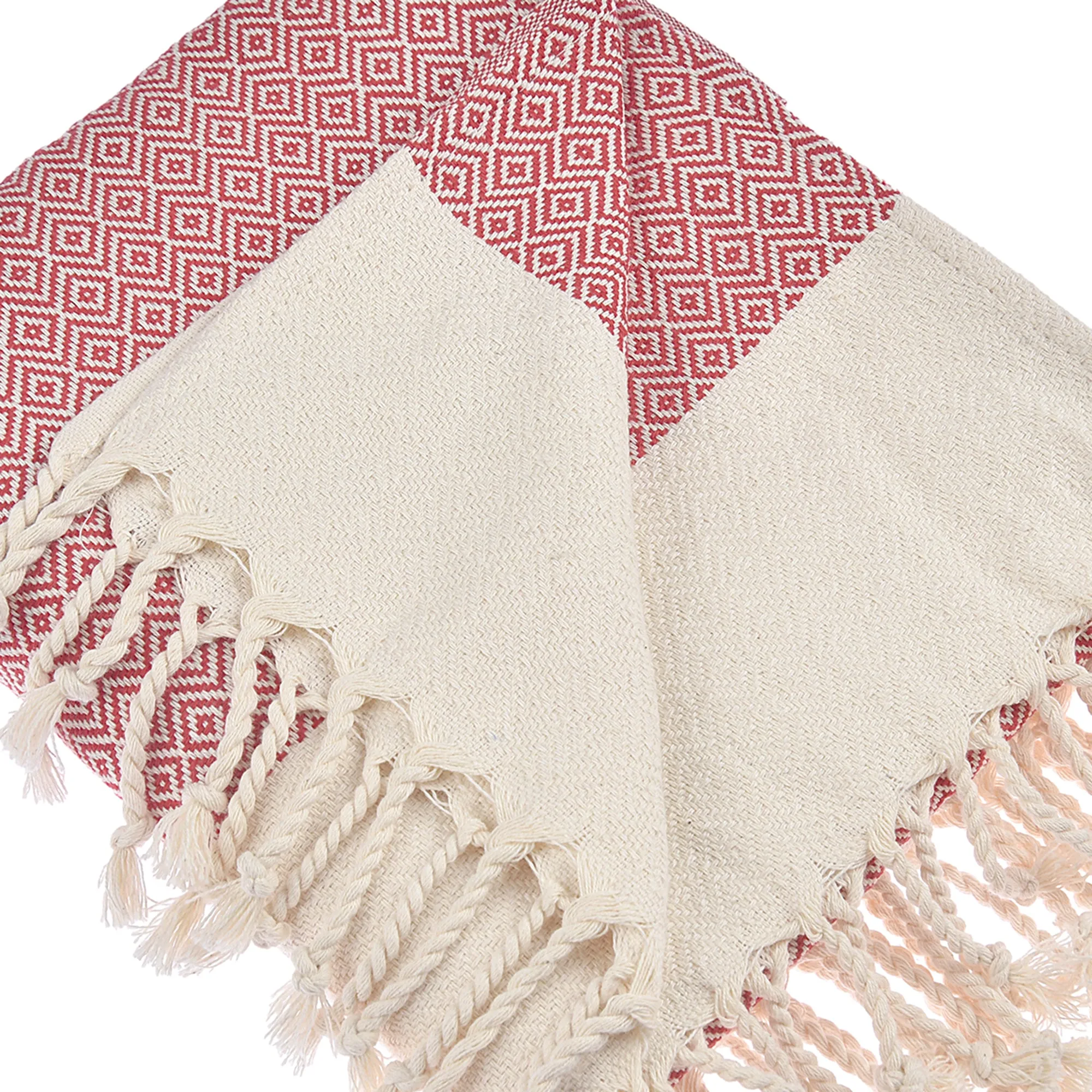 Diamond Beach Towel Throw Blanket