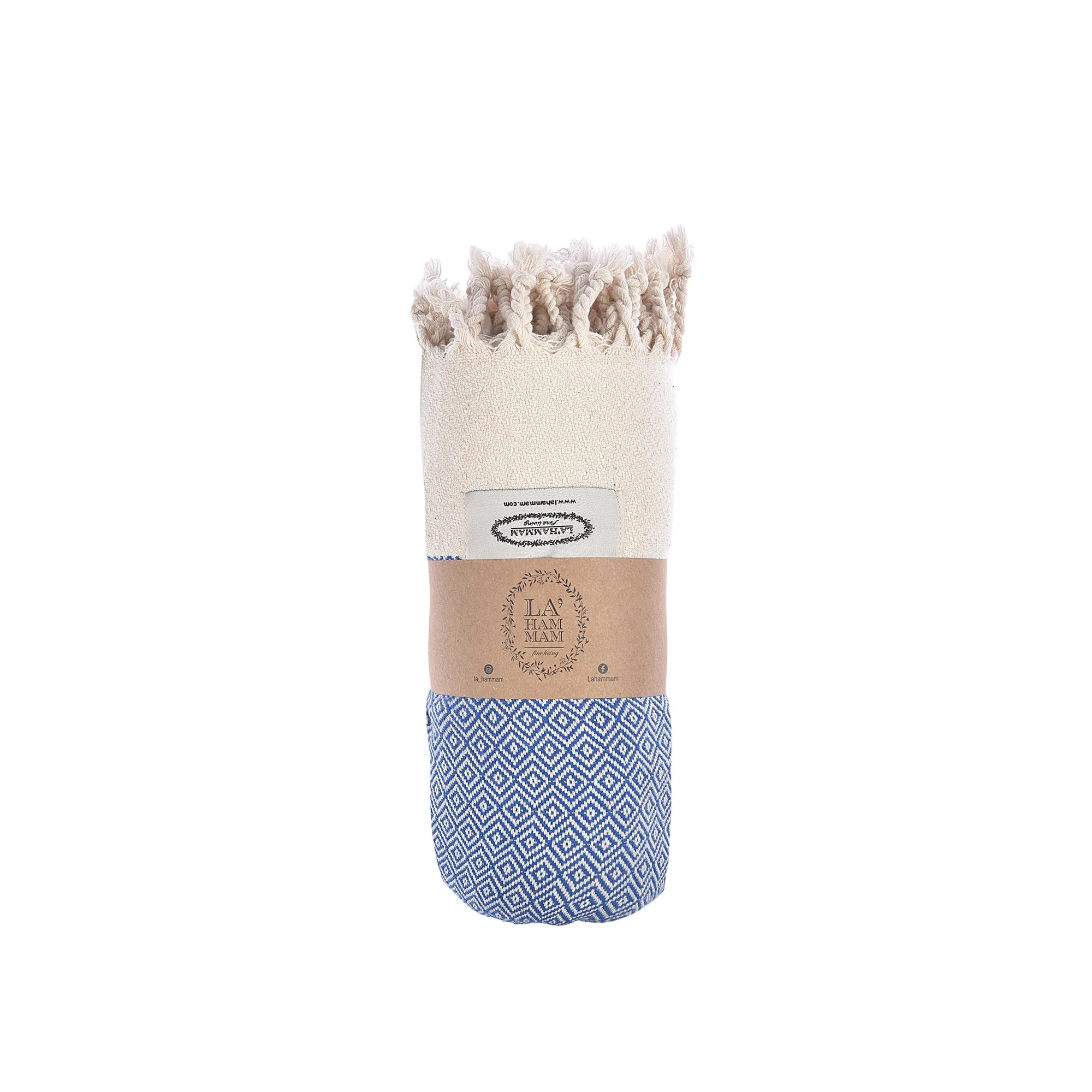 Diamond Beach Towel Throw Blanket