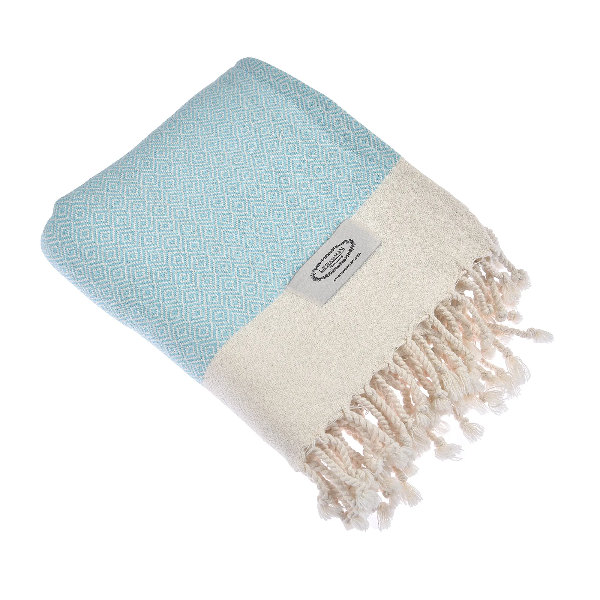 Diamond Beach Towel Throw Blanket