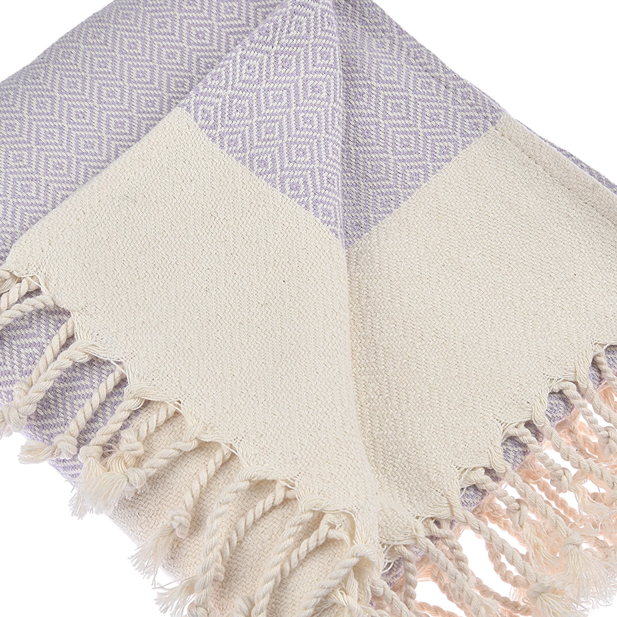 Diamond Beach Towel Throw Blanket