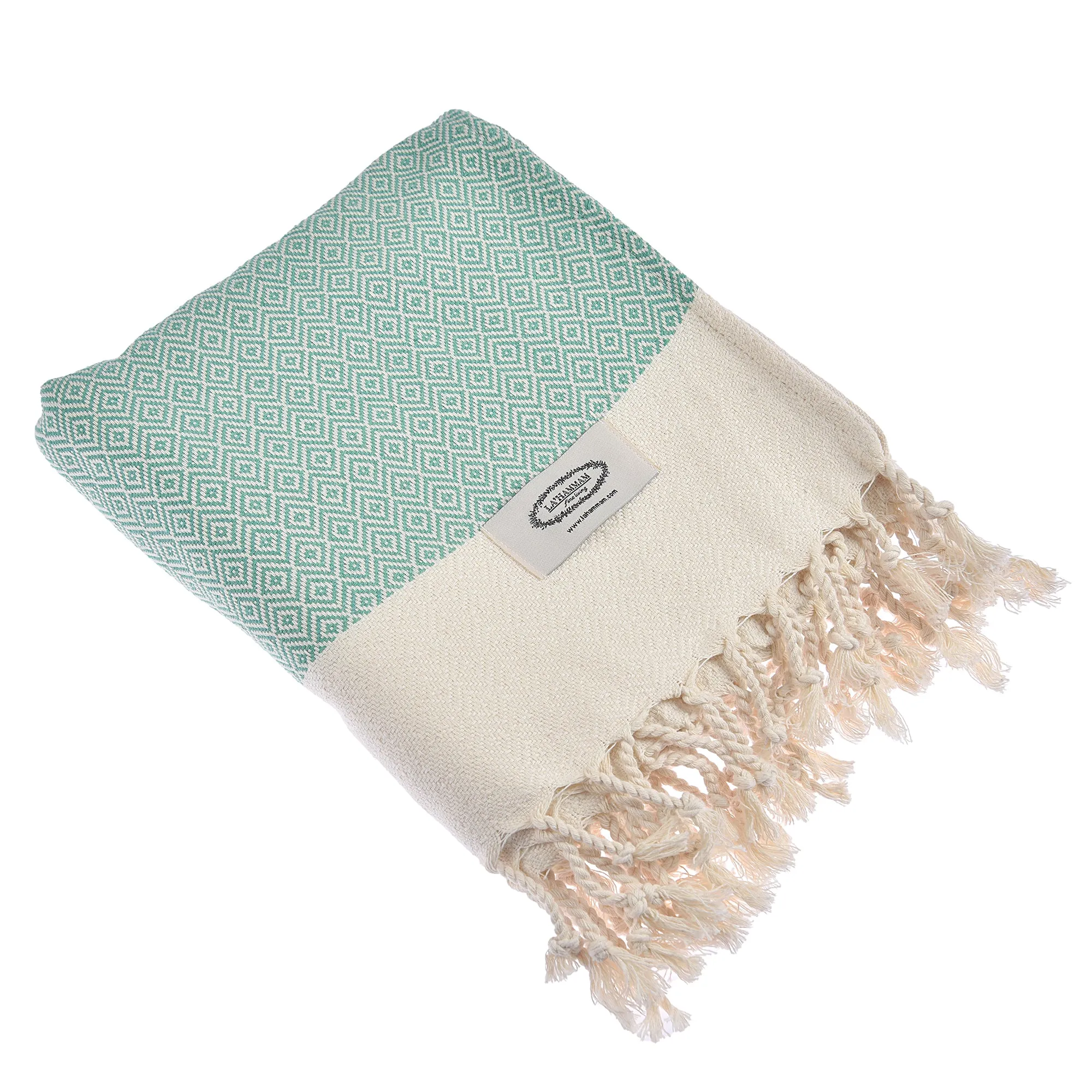 Diamond Beach Towel Throw Blanket