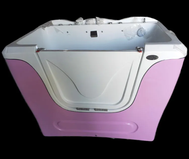 Dog Bath Tub Spa Hydrotherapy  - 130cm Deluxe Ozone incl many colours walk in entry