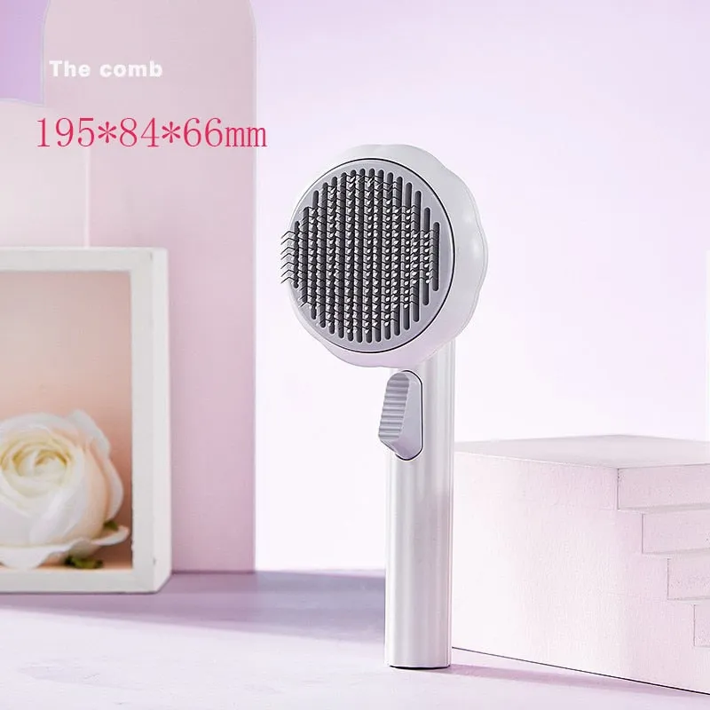 Dog brush, Cat grooming tools - Self Cleaning Hair Brush