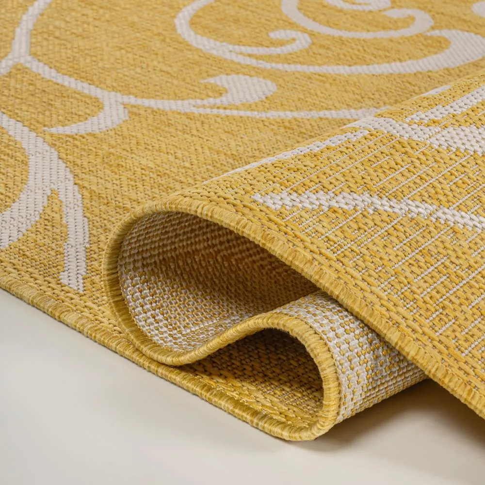 Domani Traditional Classic All-Over Scroll Indoor/Outdoor Area Rug