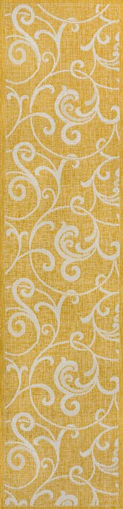 Domani Traditional Classic All-Over Scroll Indoor/Outdoor Area Rug