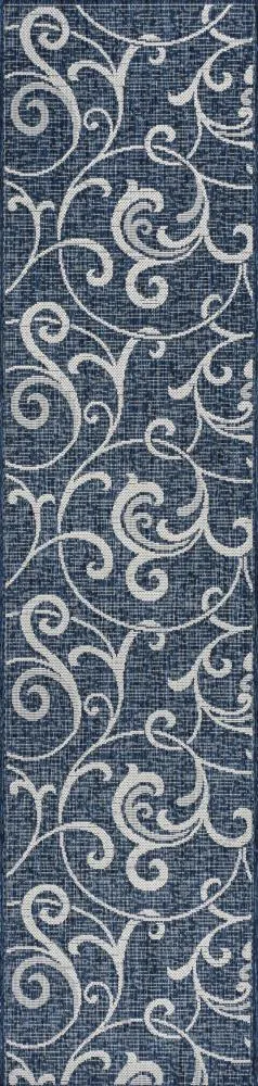 Domani Traditional Classic All-Over Scroll Indoor/Outdoor Area Rug