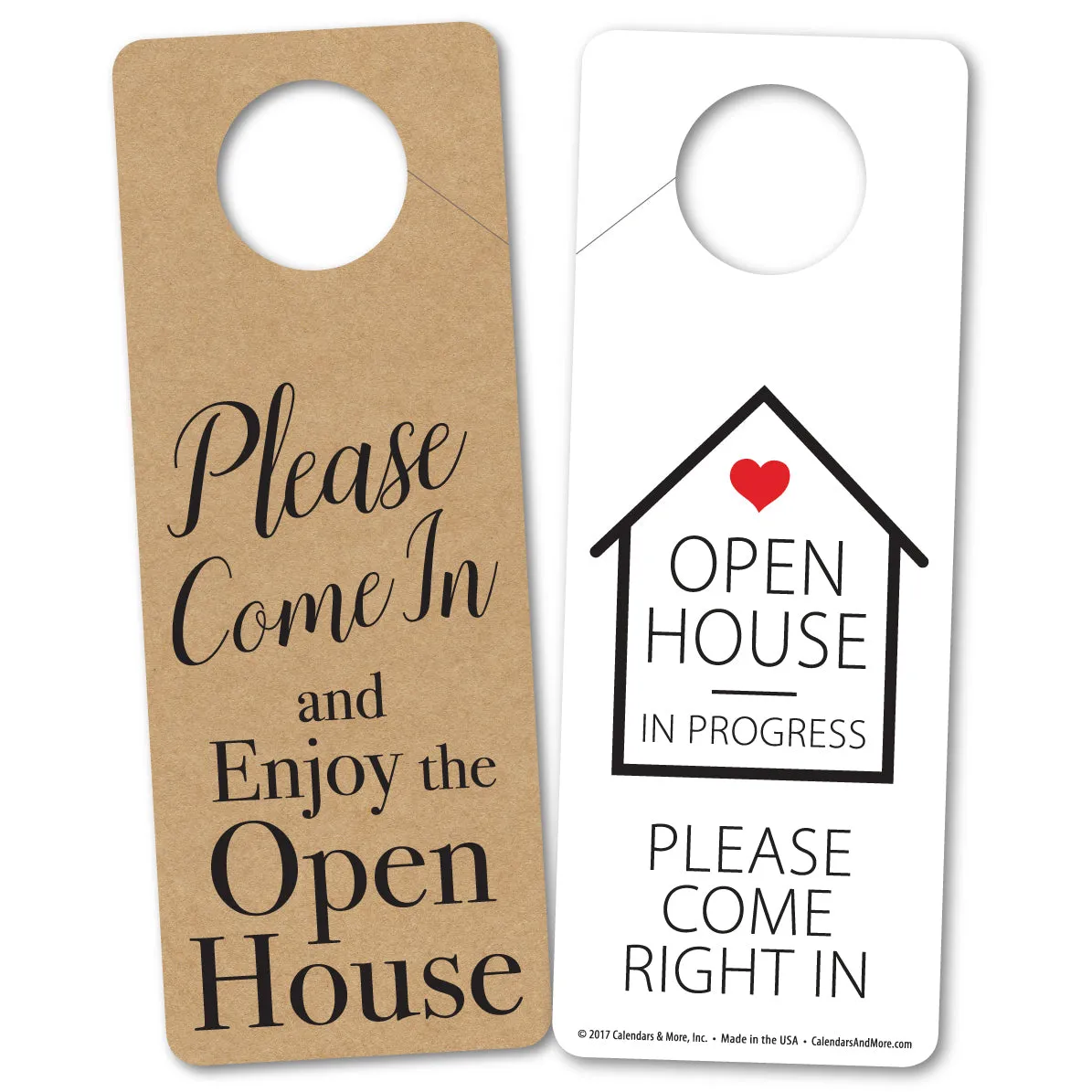 Door Hanger - Double Sided - Pack of 25