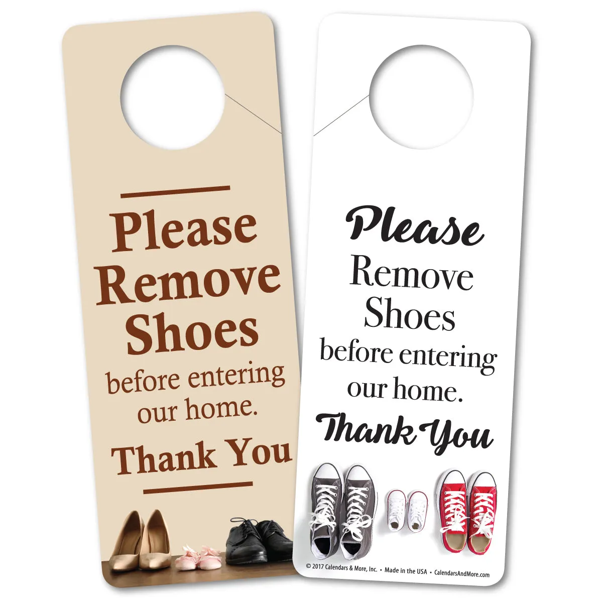 Door Hanger - Double Sided - Pack of 25