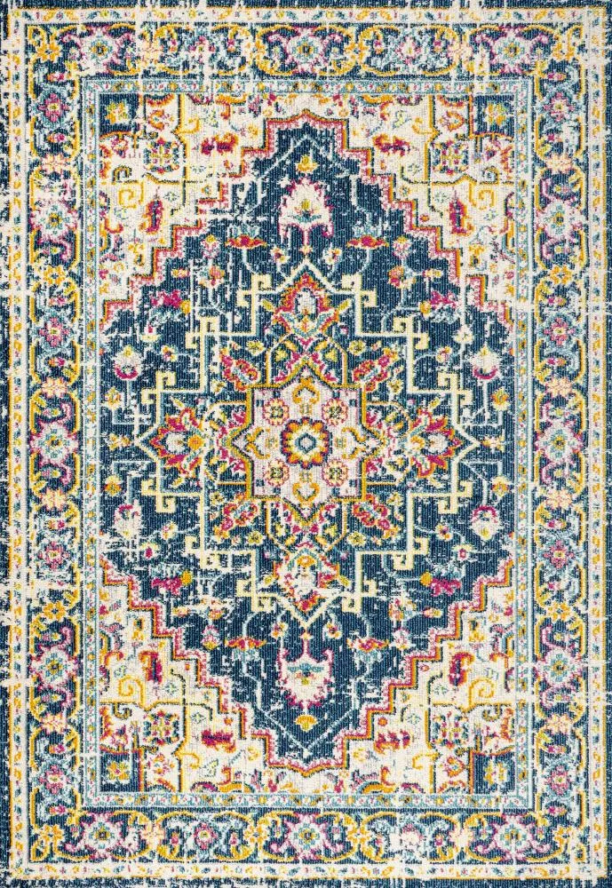 Draco Brooklyn Geometric Medallion Area Rug