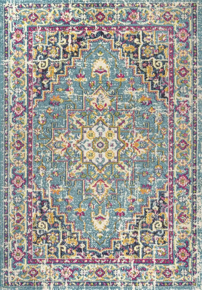 Draco Brooklyn Geometric Medallion Area Rug