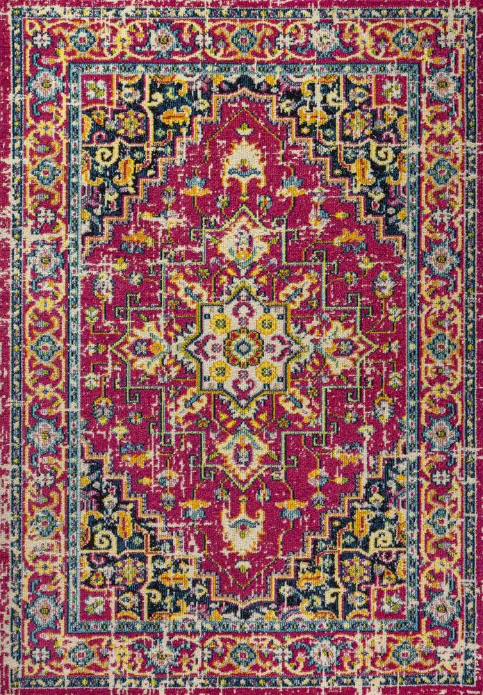 Draco Brooklyn Geometric Medallion Area Rug