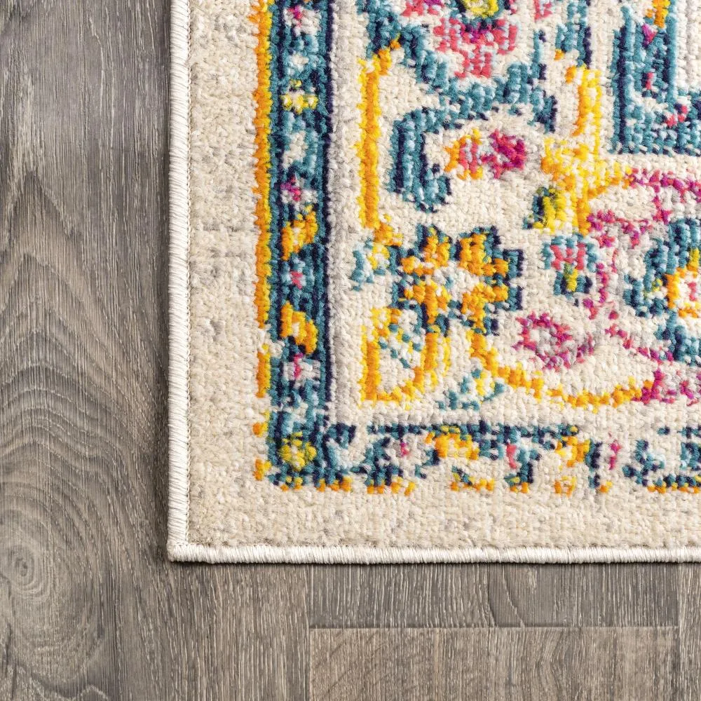 Draco Brooklyn Geometric Medallion Area Rug