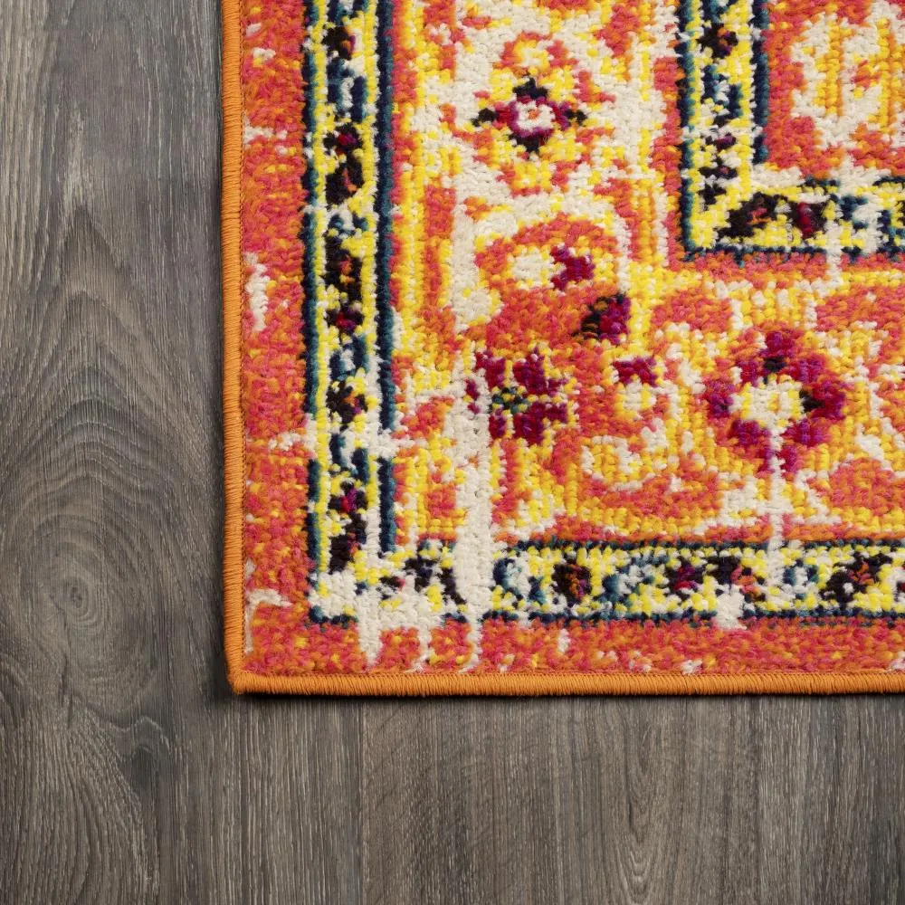 Draco Brooklyn Geometric Medallion Area Rug