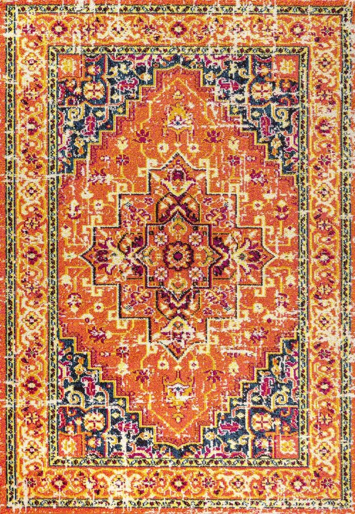 Draco Brooklyn Geometric Medallion Area Rug
