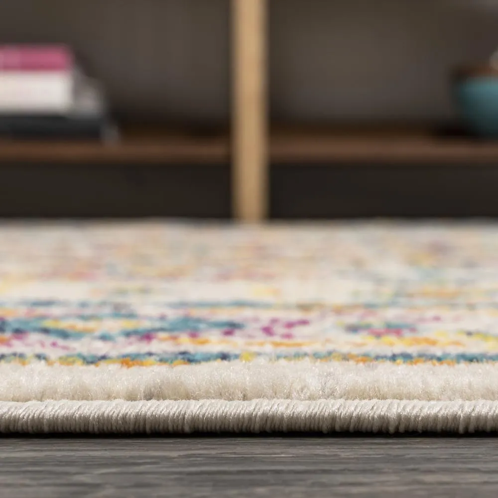 Draco Brooklyn Geometric Medallion Area Rug
