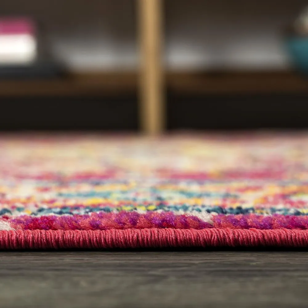 Draco Brooklyn Geometric Medallion Area Rug