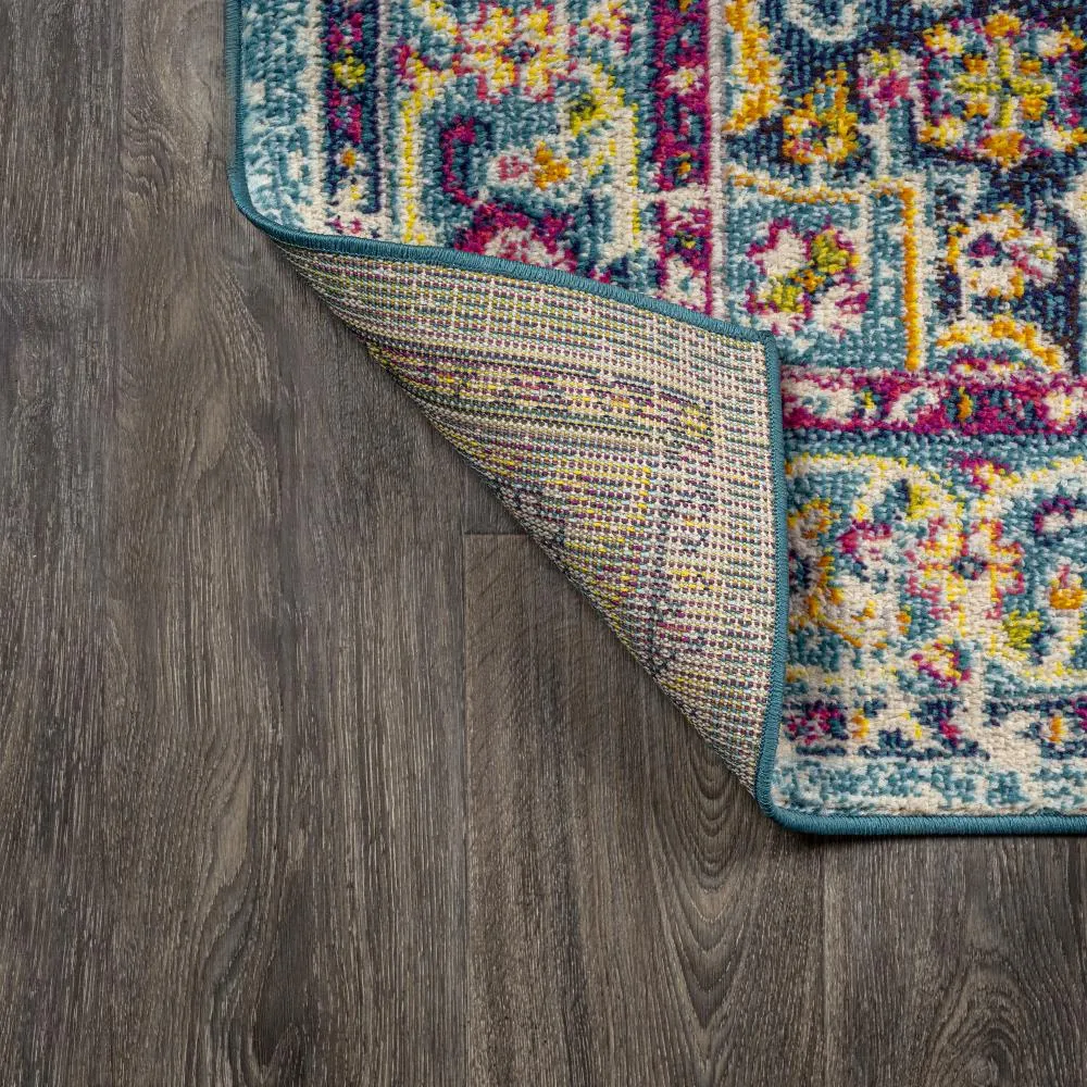 Draco Brooklyn Geometric Medallion Area Rug